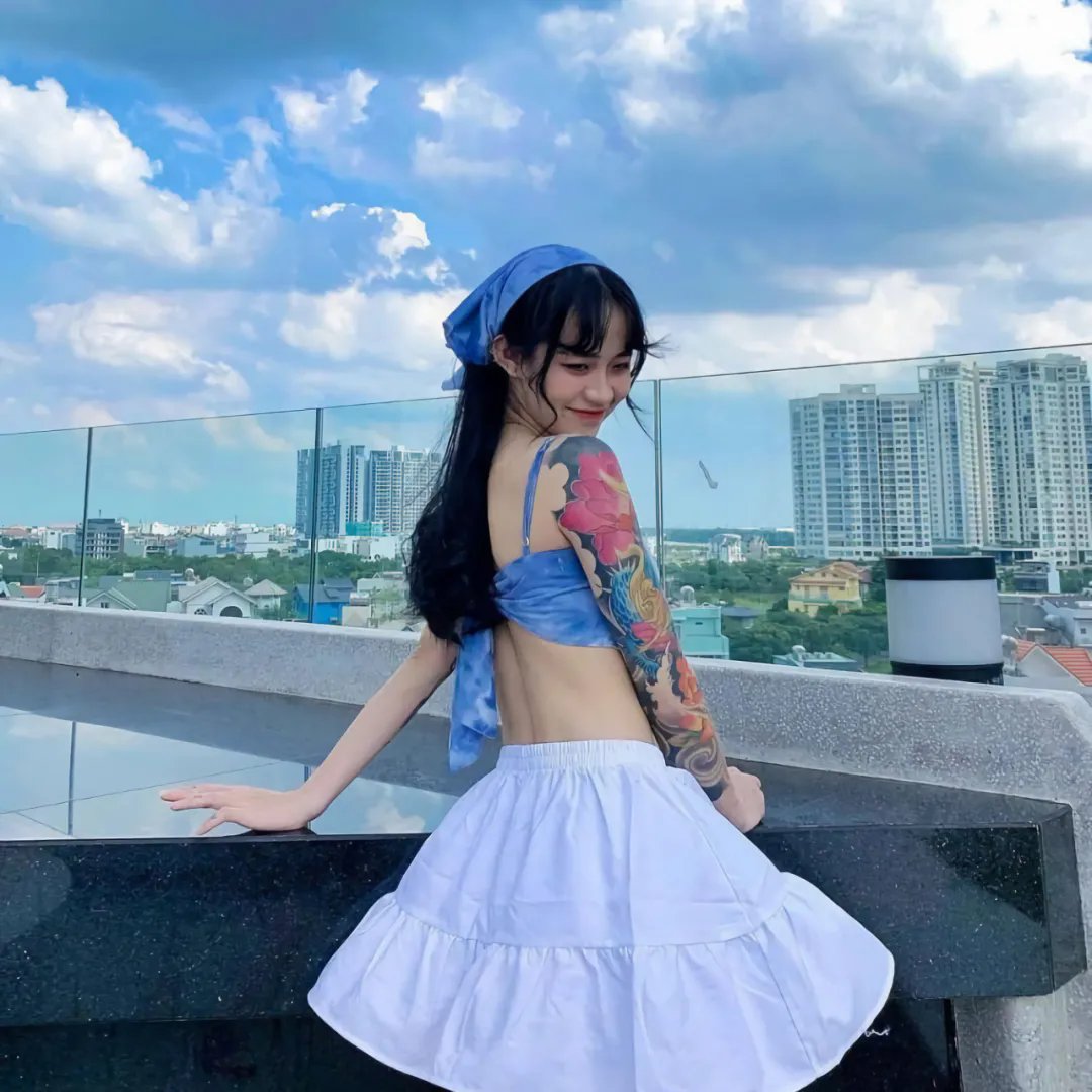 安静的乡村女人